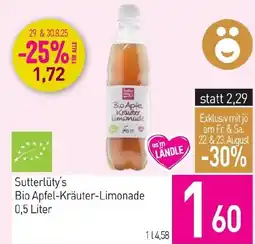 Sutterlüty Sutterlüty's Bio Apfel Kräuter Limonade Angebot