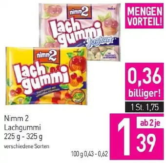 Sutterlüty Nimm 2 Lachgummi Angebot