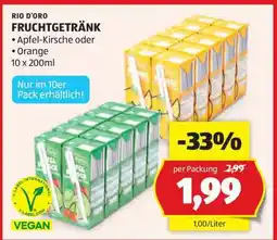 Hofer RIO D'ORO FRUCHTGETRÄNK Angebot
