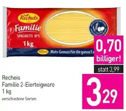 Sutterlüty Recheis Familie 2-Eierteigware Angebot