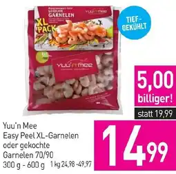 Sutterlüty Yuu'n Mee Easy Peel XL-Garnelen oder gekochte Garnelen 70/90 Angebot