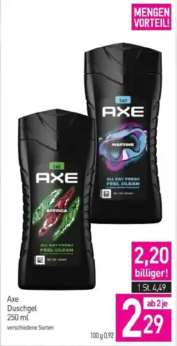 Sutterlüty Axe Duschgel Angebot