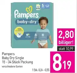 Sutterlüty Pampers Baby Dry Single Angebot