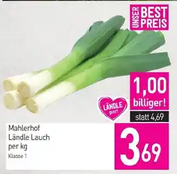 Sutterlüty Mahlerhof Ländle Lauch Angebot