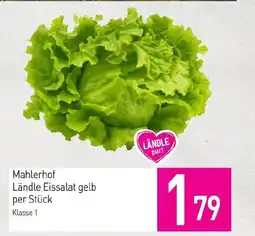 Sutterlüty Mahlerhof Ländle Eissalat gelb Angebot