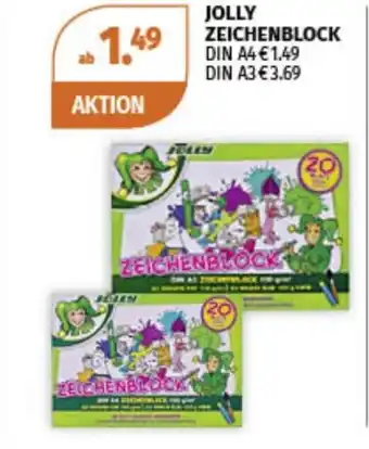 Müller Jolly zeichenblock Angebot