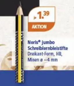 Müller Noris jumbo Schreiblernbleistifte Dreikant-Form, HB, Minen Angebot