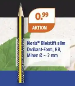 Müller Noris Bleistift slim Dreikant-Form, HB, Minen Angebot
