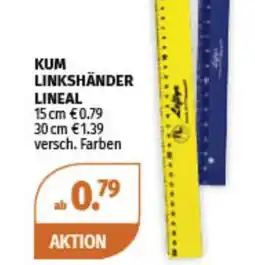 Müller Kum linkshänder lineal Angebot