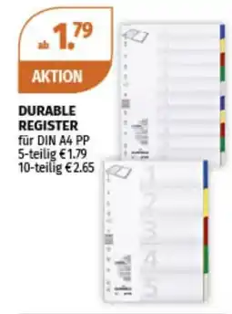 Müller Durable register Angebot