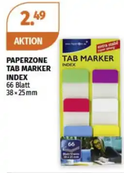 Müller Paperzone tab marker index Angebot