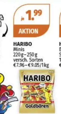 Müller Haribo minis Angebot