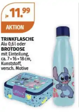 Müller Trinkflasche alu brotdose Angebot