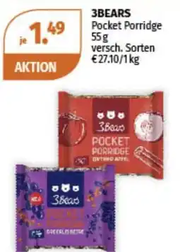 Müller 3BEARS Pocket Porridge Angebot