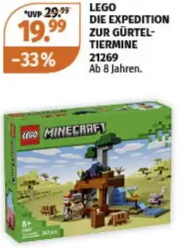 Müller Lego die expedition zur gürtel- tiermine Angebot