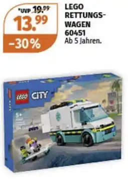 Müller Lego rettungs- wagen Angebot