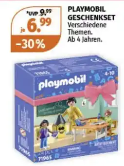 Müller Playmobil geschenkset Angebot