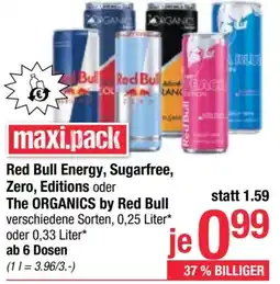 Maximarkt Red Bull Energy Drink Angebot