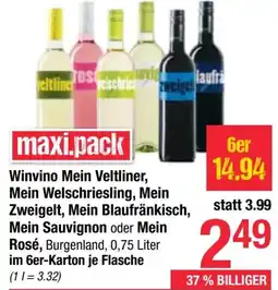 Maximarkt Winvino Mein Zweigelt Angebot