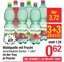 Maximarkt Waldquelle mit Frucht Angebot