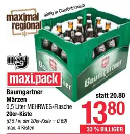 Maximarkt Baumgartner Märzen Angebot