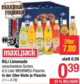 Maximarkt RiLi Limonade Angebot