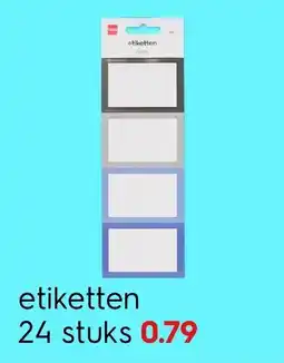 HEMA etiketten Angebot