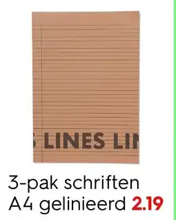 HEMA 3-pak schriften Angebot