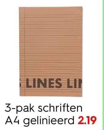 HEMA 3-pak schriften Angebot