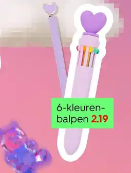 HEMA 6-kleuren- balpen Angebot