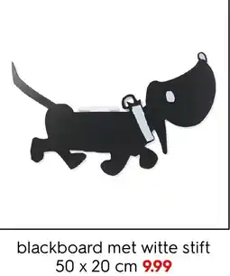 HEMA blackboard met witte stift Angebot