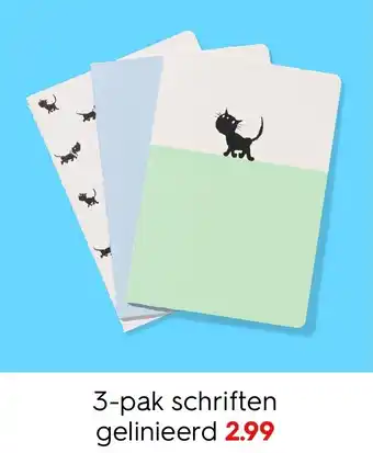 HEMA Schriften gelinieerd Angebot