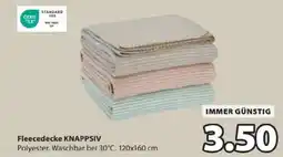 JYSK Fleecedecke knappsiv Angebot