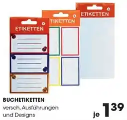 Libro Buchetiketten Angebot