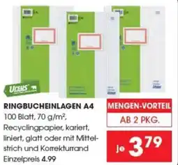 Libro Ringbucheinlagen a4 Angebot