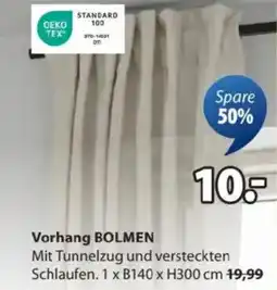 JYSK Vorhang bolmen Angebot