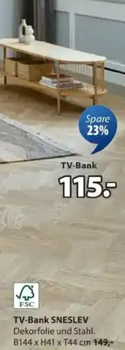 JYSK TV-Bank SNESLEV Angebot