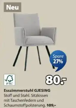 JYSK Esszimmerstuhl gjesing Angebot