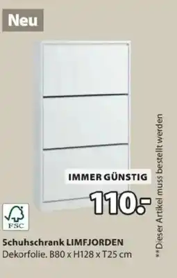 JYSK Schuhschrank limfjorden Angebot