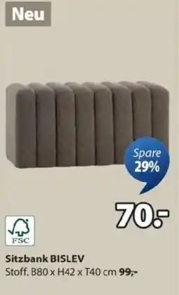 JYSK Sitzbank bislev Angebot