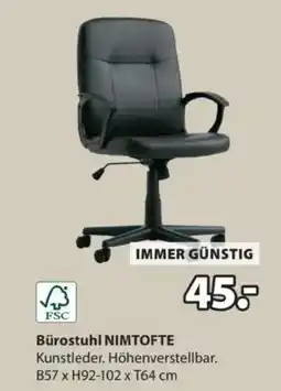 JYSK Bürostuhl nimtofte Angebot