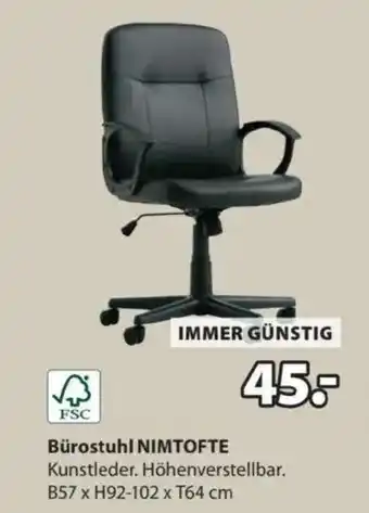 JYSK Bürostuhl nimtofte Angebot