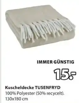 JYSK Kuscheldecke tusenfryd Angebot