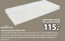 JYSK Dreamzone Schaummatratze LEPPA PF50 Angebot