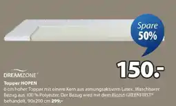 JYSK Dreamzone topper hopen Angebot