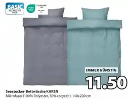 JYSK Seersucker-bettwäsche karen Angebot