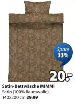 JYSK Satin-Bettwäsche MIMMI Angebot