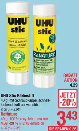 Maximarkt UHU Stic Klebestift Angebot