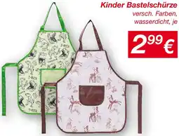 KiK Kinder Bastelschürze Angebot