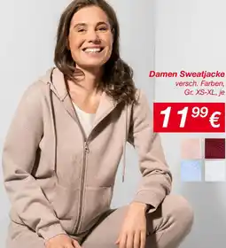 KiK Damen Sweatjacke Angebot